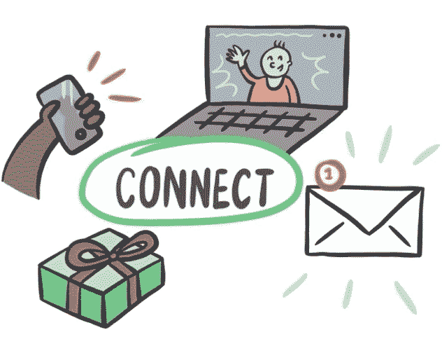 Connect illustration